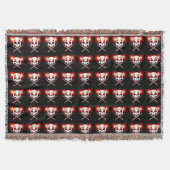 Rock & Roll Blanket Schwermetall Drummer Decke (Vorderseite)