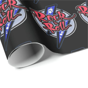 Rock & Roll Blitz Geschenkpapier