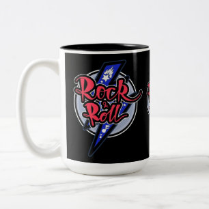 Rock & Roll Blitz Zweifarbige Tasse