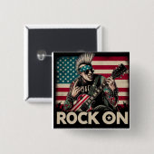 Rock-Roll-Buttons Button (Vorne & Hinten)