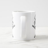 Rock & Roll Cup Heavy Metal Drummer Tasse & Cups (Rückseite)