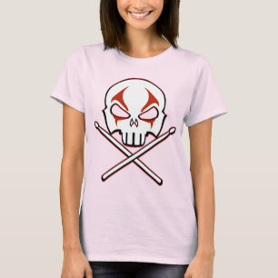 Rock & Roll Drummer Shirt Heavy Metal Plus Size