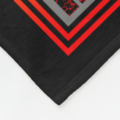 Rock & Roll Fleecedecke (Ecke)