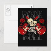 Rock & Roll Forever! -Postkarte Postkarte (Vorne/Hinten)