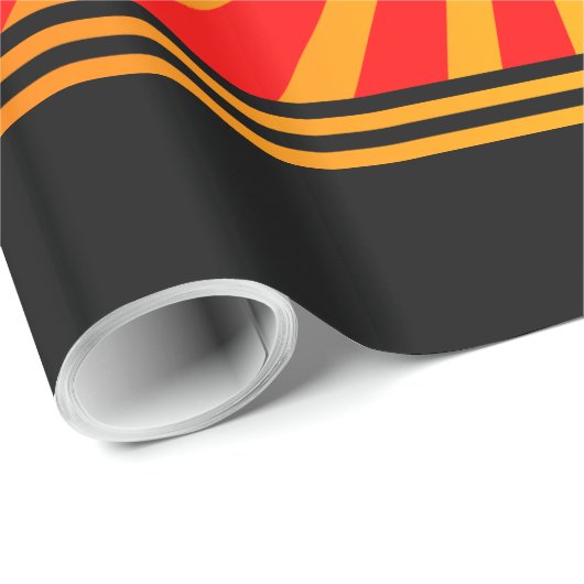 Rock & Roll Geschenkpapier (Rolleneckpunkt)