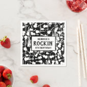 Rock & Roll Gitarre Geburtstagsparty Servietten (Beispiel)