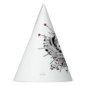 Rock & Roll Gitarre Heavy Metal Band Musiker Partyhütchen (Links)