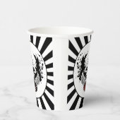 Rock & Roll Gitarre Rocker Metal Musician Party Pappbecher (Rechts)