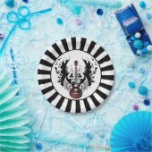 Rock & Roll Gitarre Rocker Metal Musician Party Pappteller (Party)