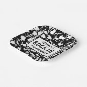 Rock & Roll Guitar Birthday Party Pappteller (Gewinkelt)