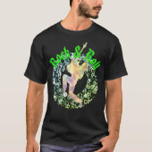 Rock & Roll Guitar T - Shirt | Neon Music Festival (Vorderseite)