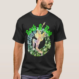 Rock & Roll Guitar T - Shirt | Neon Music Festival