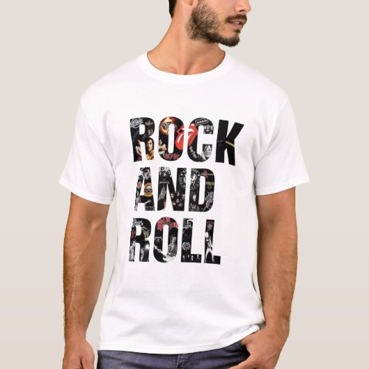 Rock & Roll Legenden T-Shirt (Vorderseite)