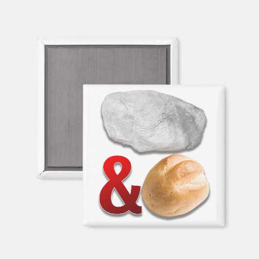 Rock & Roll Magnet (Vorderseite/Rückseite)