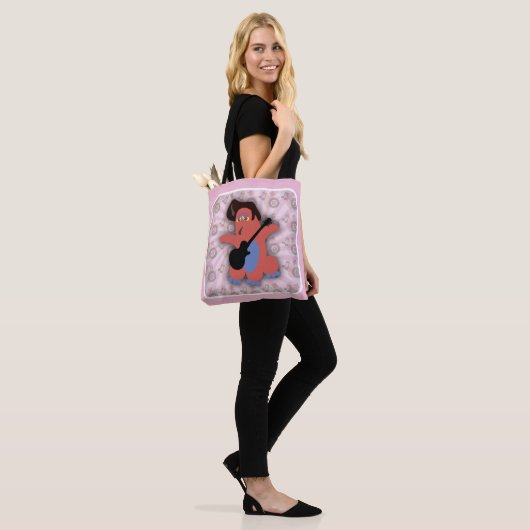 Rock Roll Monster Cute Cartoon Character Art Tasche (Am Model)