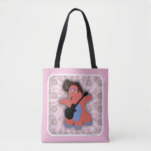 Rock Roll Monster Süße Cartoon-Charakter-Kunst Tasche