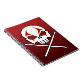 Rock & Roll Notebook-Metallpresse Journal Book Notizblock (Rechte Seite)
