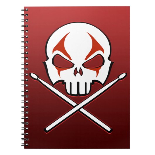 Rock & Roll Notebook-Metallpresse Journal Book Notizblock (Vorderseite)