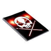 Rock & Roll Notebook-Metallpresse Journal Book Notizblock (Rechte Seite)