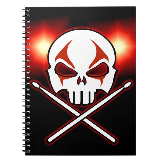 Rock & Roll Notebook-Metallpresse Journal Book Notizblock (Vorderseite)