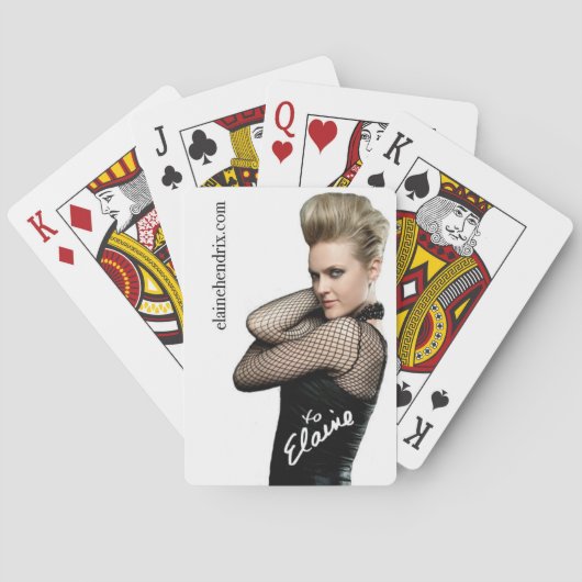 Rock & Roll Playing Cards Spielkarten (Rückseite)