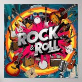 Rock & Roll Poster (Vorne)