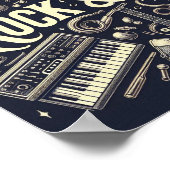 Rock & Roll Poster (Ecke)