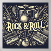 Rock & Roll Poster (Vorne)