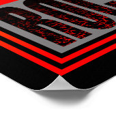 Rock & Roll Poster (Ecke)