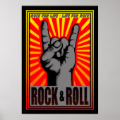 Rock & Roll Poster (Vorne)