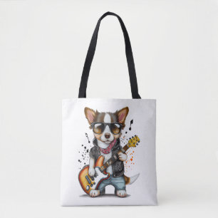 Rock Roll Puppy Dog (One) Tasche