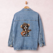 Rock Roll Puppy Dog (sechs) Jeansjacke (Hangar)