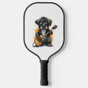 Rock Roll Puppy Dog (Vier) Pickleball Schläger