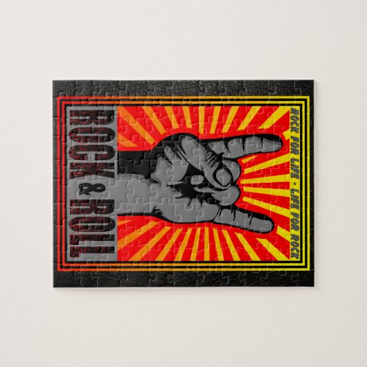 Rock & Roll Puzzle (Horizontal)