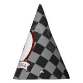 Rock & Roll Retro Microphone Rockabilly Paper Partyhütchen (Rechts)