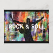 Rock & Roll Revolution Postkarte (Vorderseite)
