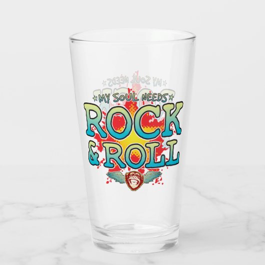 Rock & Roll Soul Glas (Rückseite)