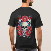 Rock & Roll Tattoo T - Shirt - fett, Edgy und Icon (Rückseite)