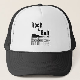Rock & Roll Vater Trucker Hat Truckerkappe