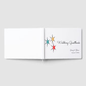 Rock & Roll Wedding Guest Book aus den 50er Jahren Gästebuch (Voll)