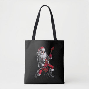 Rock & Roll Weihnachtsmann-Claus Gitarrist Tasche