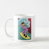 Rock Rose Surfer Kaffeetasse (Links)