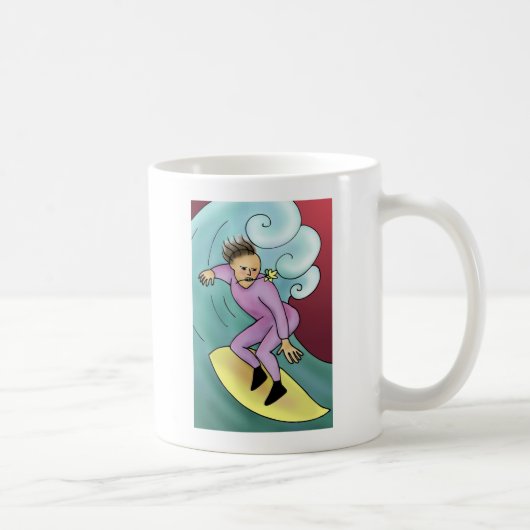 Rock Rose Surfer Kaffeetasse (Rechts)