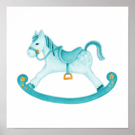 Rock Ross Aquarellkunst Kinder Kinderzimmer Poster