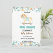 Rock-Ross-Dusche Geburtstagsfeier Einladung (Stehend Vorderseite)