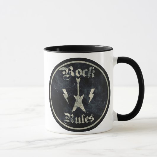 Rock Rules !! Tasse (Rechts)