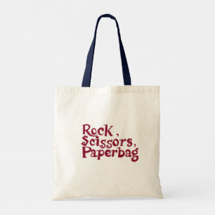Rock, Schere, Paperbag mit Splashy Tragetasche