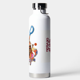 Rock, Schere, Paperbag mit Splashy Trinkflasche