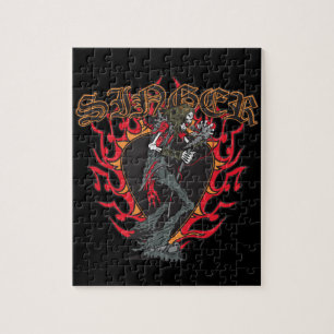 Rock Singer Jigsaw Puzzle