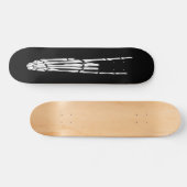 Rock Skeleton Hand Skateboard (Horizontal)